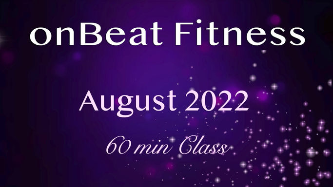 Zumba 60min Class - Aug 22
